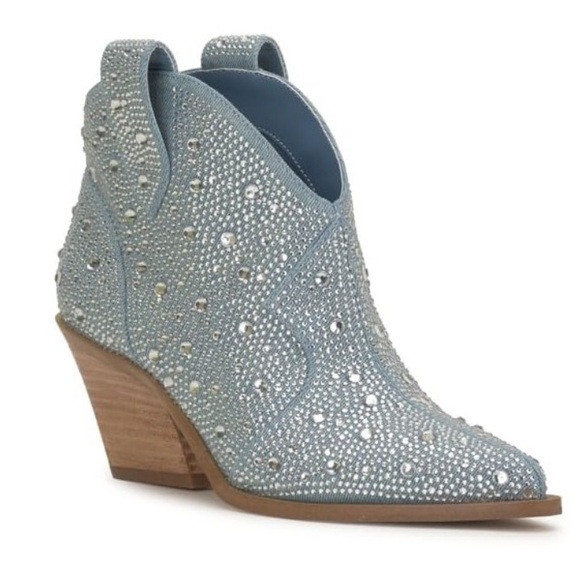 Jessica Simpson | Shoes | New Jessica Simpson Zadie 2 Blue Boots | Poshmark